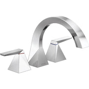 Delta 3-Hole Roman Tub T2746-PR - Plumbing Market