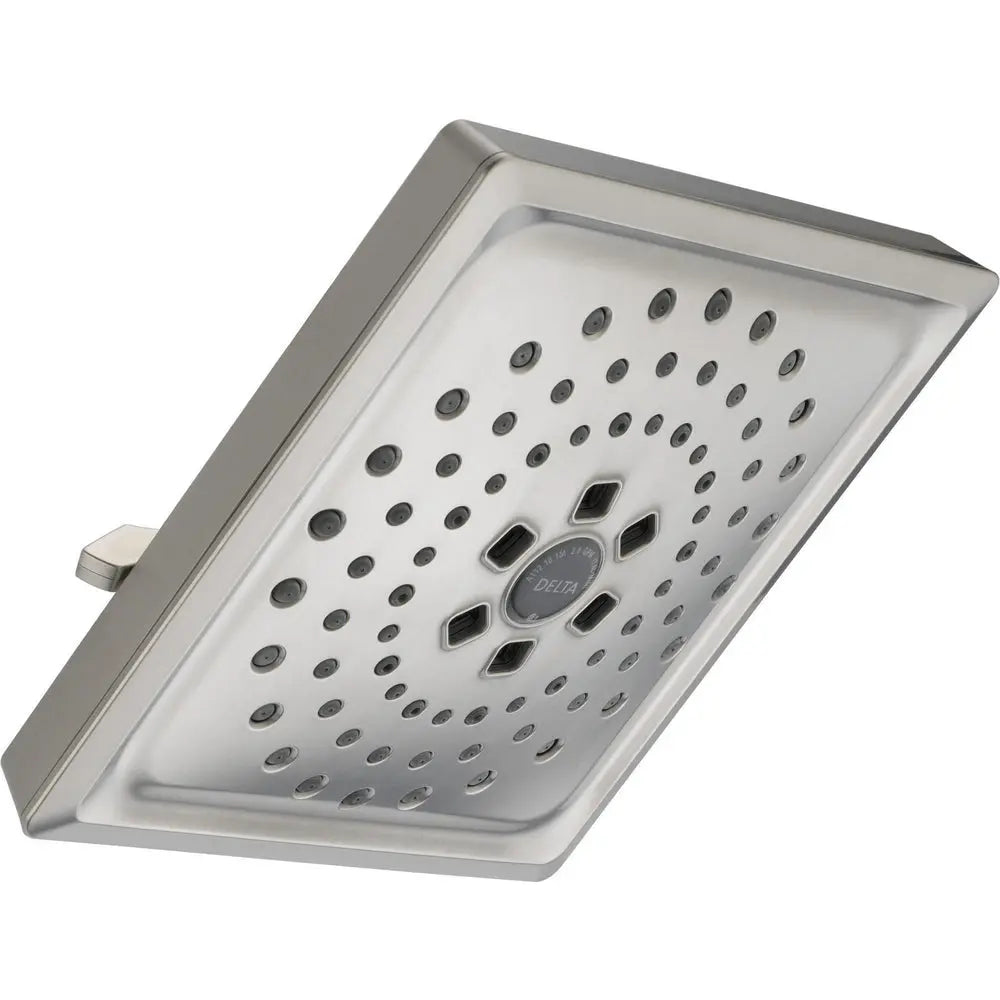 Delta 3 Setting H2Okinetic Square Raincan 52684-SS-PR - Plumbing Market