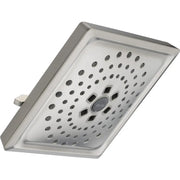 Delta 3 Setting H2Okinetic Square Raincan 52684-SS-PR - Plumbing Market