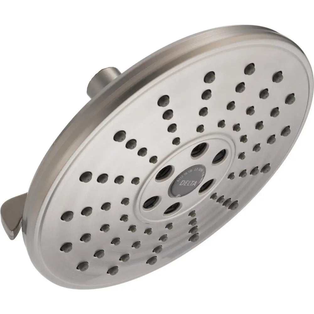 Delta 3 Setting H2Okinetic Transitional Raincan Showerheads 52688-SS-PR - Plumbing Market