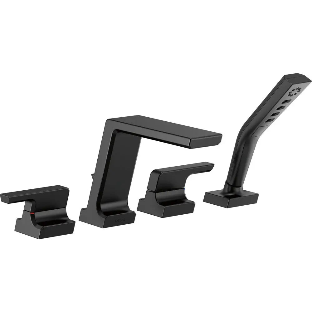 Delta 4 Hole Roman Tub Faucet T4799-BL - Plumbing Market