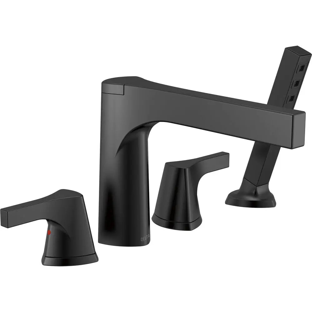 Delta 4-Hole Roman Tub With Handshower Trim T4774-BL - Plumbing Market