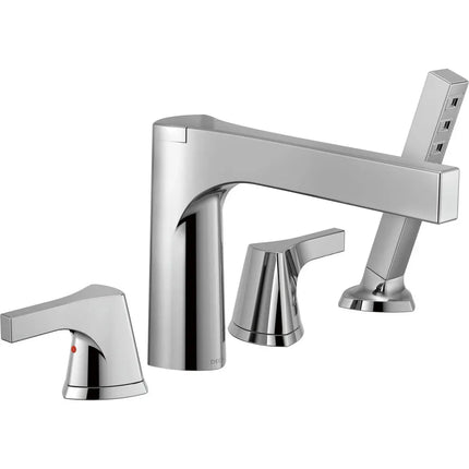 Delta 4-Hole Roman Tub With Handshower Trim T4774 - Plumbing Market