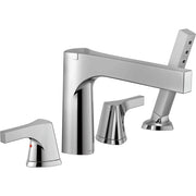 Delta 4-Hole Roman Tub With Handshower Trim T4774 - Plumbing Market