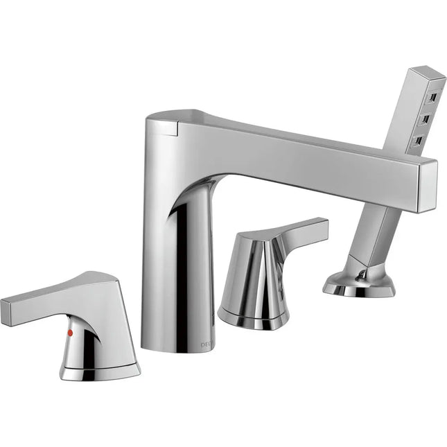Delta 4-Hole Roman Tub With Handshower Trim T4774 - Plumbing Market