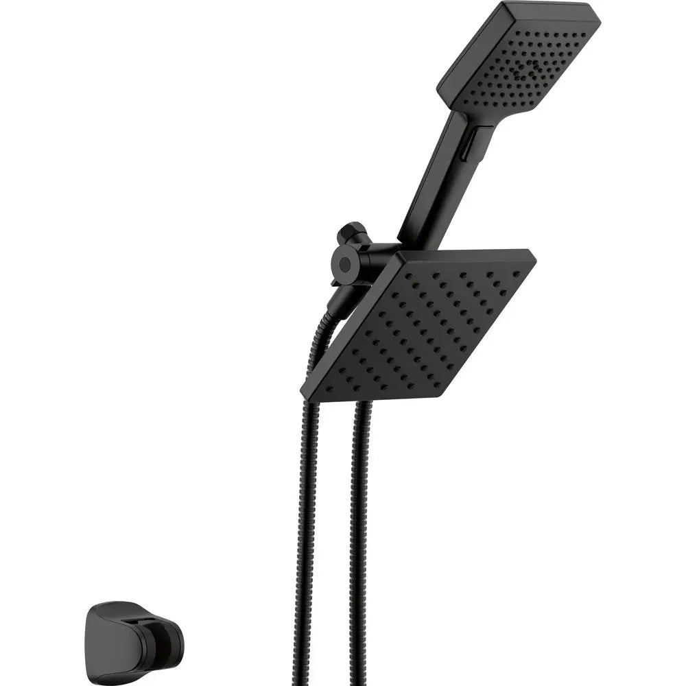 Delta 5-Setting Two-in-One Combination Shower with Additional Mount 75755 - Matte Black