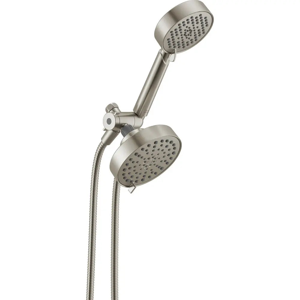 Delta 5-Setting Two-in-One Combination Shower with Additional Mount 75756 - Stainless Steel