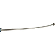 Delta 5' Curved Shower Rod With 6" Bow 42205-SS - Plumbing Market
