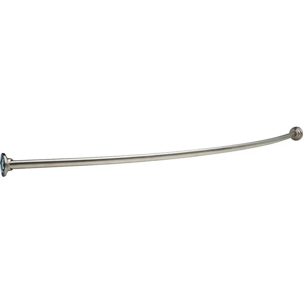 Delta 5' Curved Shower Rod With 6" Bow 42205-SS - Plumbing Market