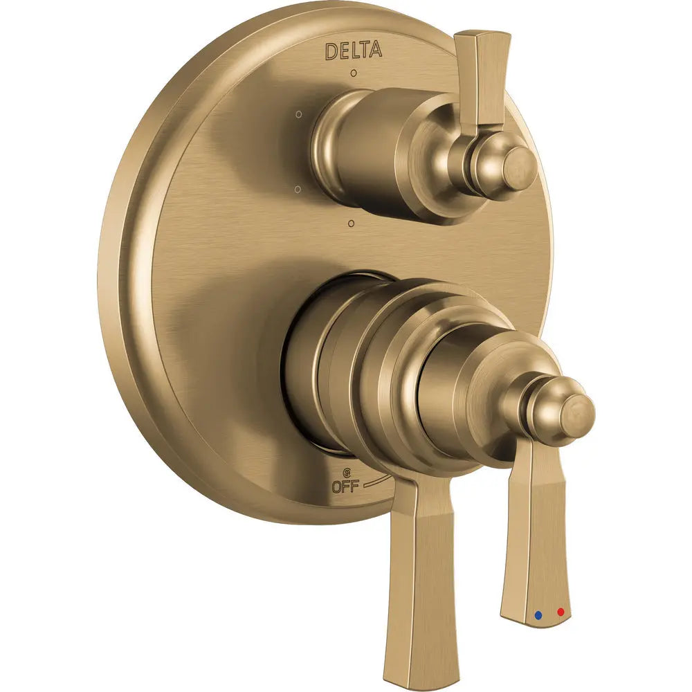 Delta 6 Function 17 Series Integrated Diverter Trim T27956-CZ - Plumbing Market