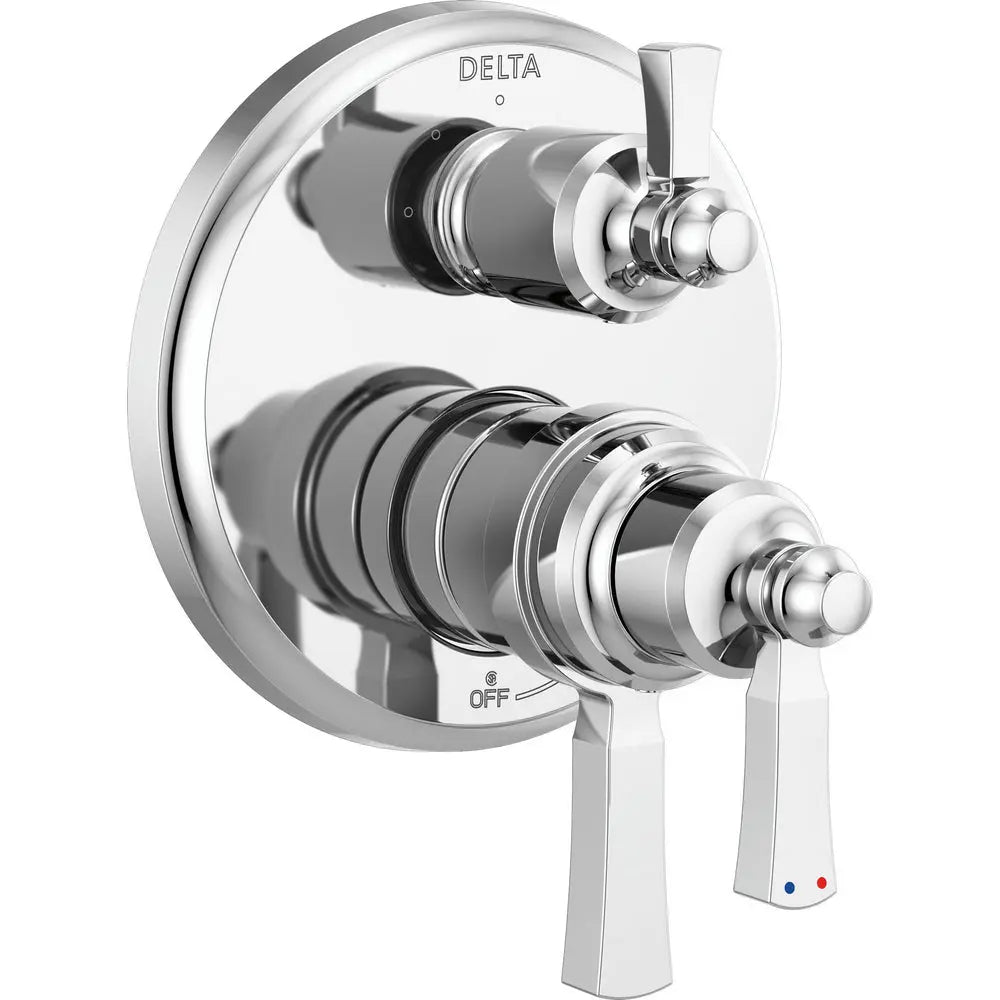 Delta 6 Function 17 Thermostatic Integrated Diverter Trim T27T956 - Plumbing Market