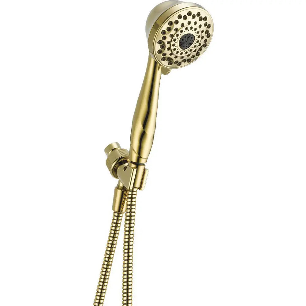 Delta 7 Function Shower Arm Mount Hand Shower 59346-PB-PK - Plumbing Market