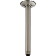 Delta 9 Inch Shower Arm Overhead Mount With Flange U4999-SS - Plumbing Market