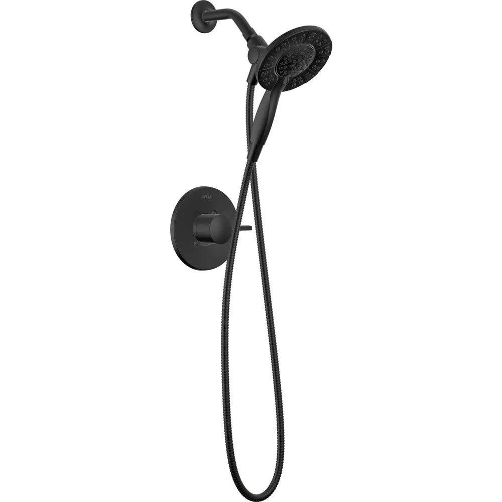 Delta Albion Monitor 14 Series Shower Only Trim Only with In2ition Hand Shower T142855-I - Matte Black