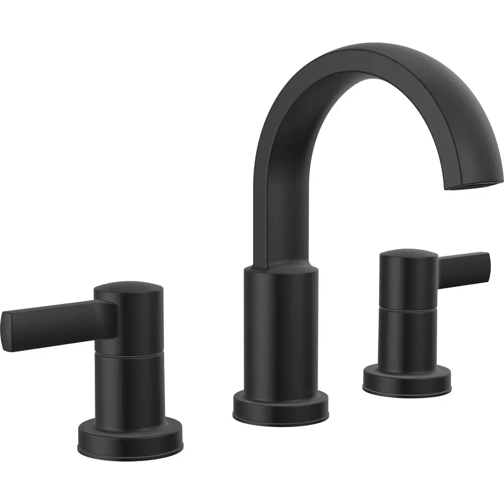 Delta Albion Two Handle Widespread Bathroom Faucet 35855LF - Matte Black