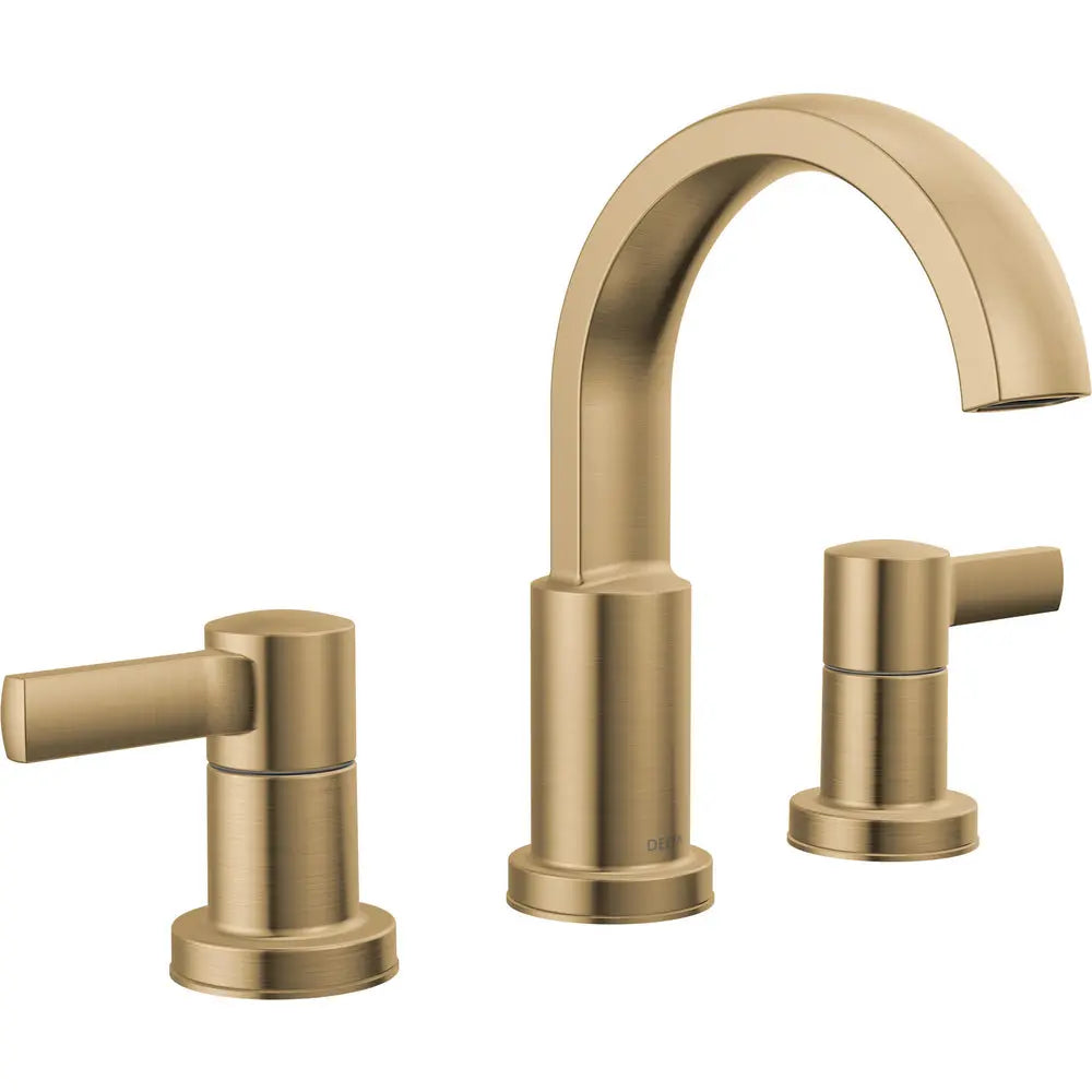 Delta Albion Two Handle Widespread Bathroom Faucet 35855LF - Champagne Bronze
