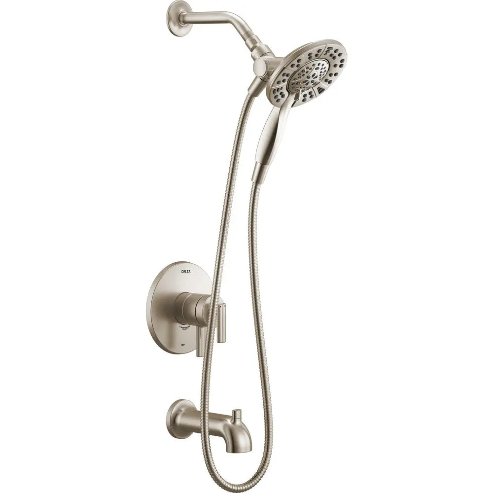 Delta Altado Monitor 17 Series Tub & Shower Trim with In2ition T17442-I - Stainless Steel