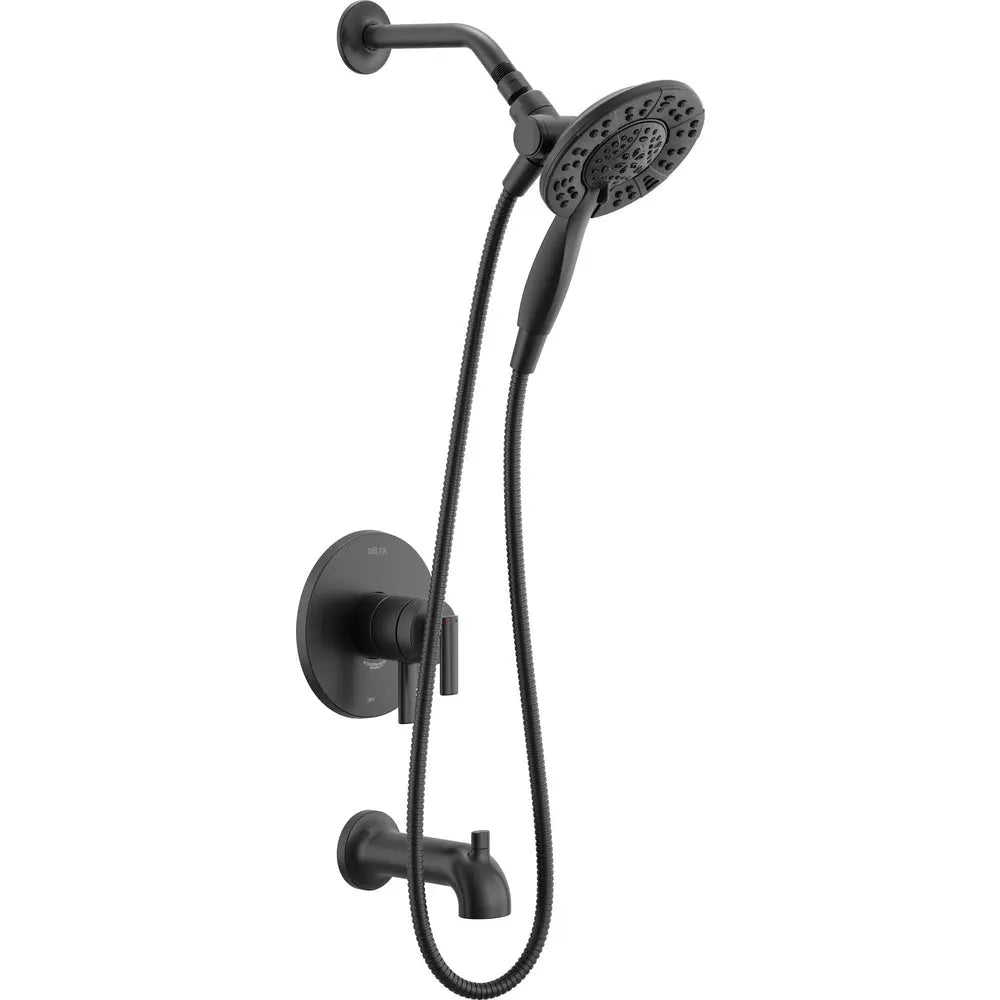Delta Altado Monitor 17 Series Tub & Shower Trim with In2ition T17442-I - Matte Black