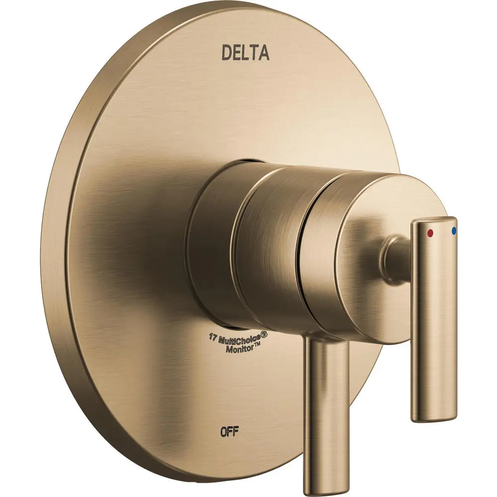 Delta Altado Monitor 17 Series Valve Only Trim T17042 - Champagne Bronze