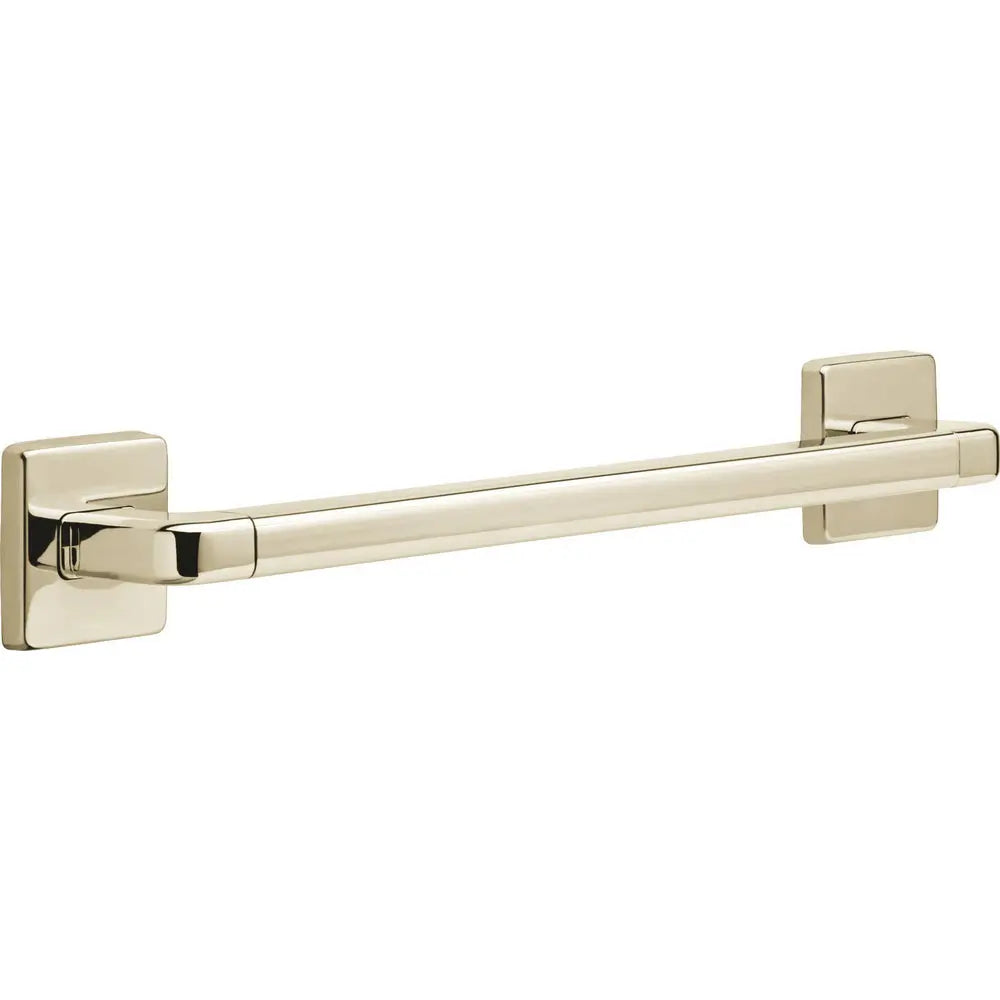 Delta Angular Modern 18" Decorative Grab Bar 41918-PN - Plumbing Market