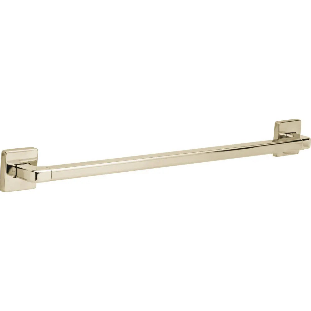 Delta Angular Modern 24" Decorative Grab Bar 41924-PN - Plumbing Market