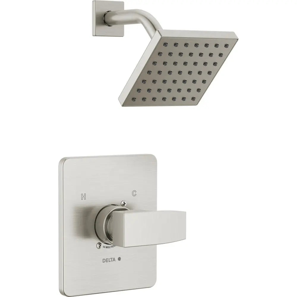 Delta Angular Modern Shower Only Pp T14267-SS-PP - Plumbing Market