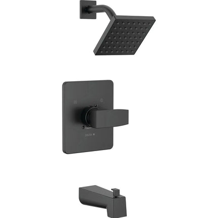 Delta Angular Modern Tub Shower Only Pp T14467-BL-PP - Plumbing Market