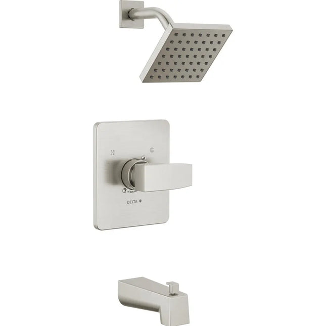 Delta Angular Modern Tub Shower Only Pp T14467-SS-PP - Plumbing Market