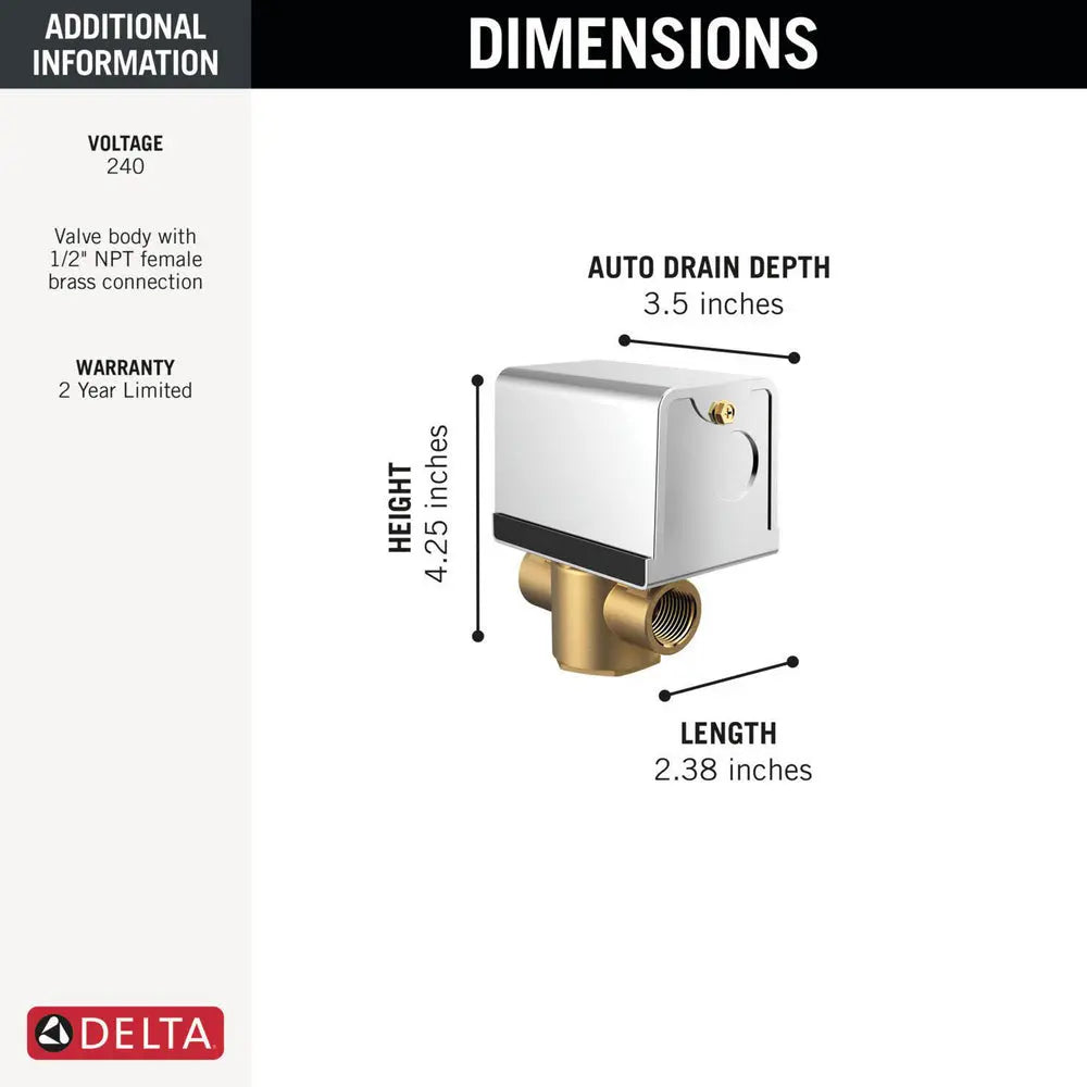 Delta Auto Drain - 240V 5GA-ADD-240 - Plumbing Market