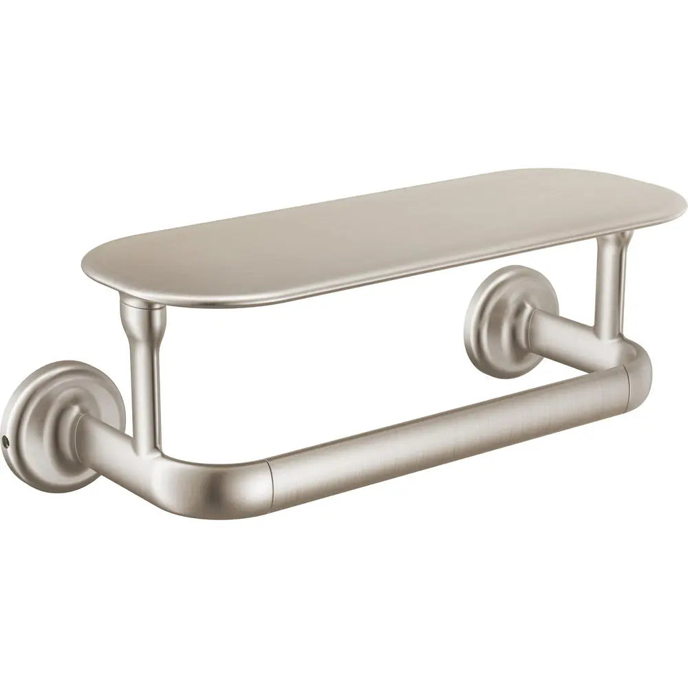 Delta BONACCI 8" Towel Bar with Shelf - Stainless
