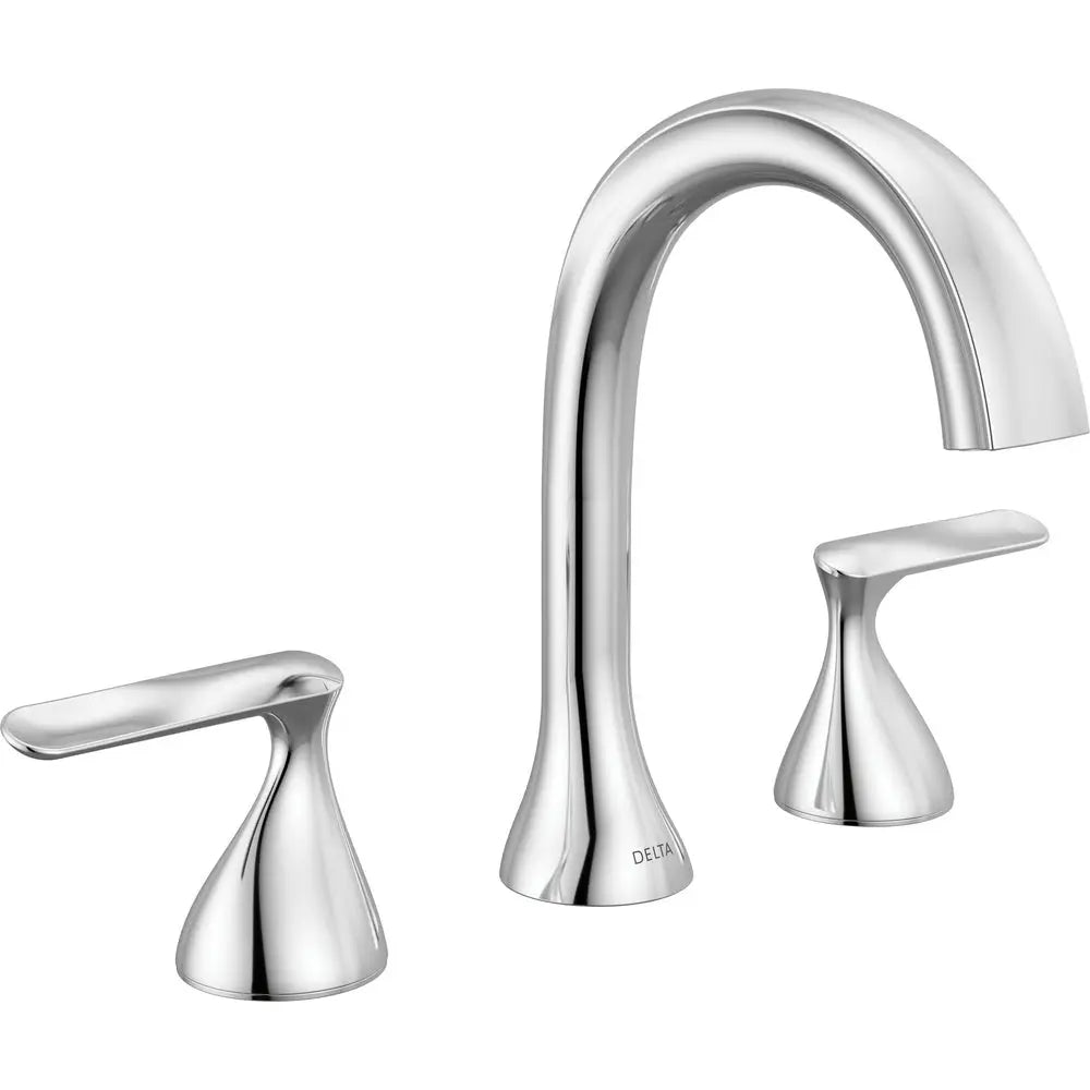 Delta BONACCI Two Handle Widespread Bathroom Faucet - Lumicoat Chrome
