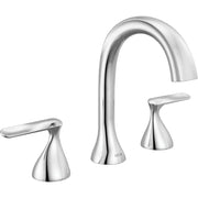 Delta BONACCI Two Handle Widespread Bathroom Faucet - Lumicoat Chrome