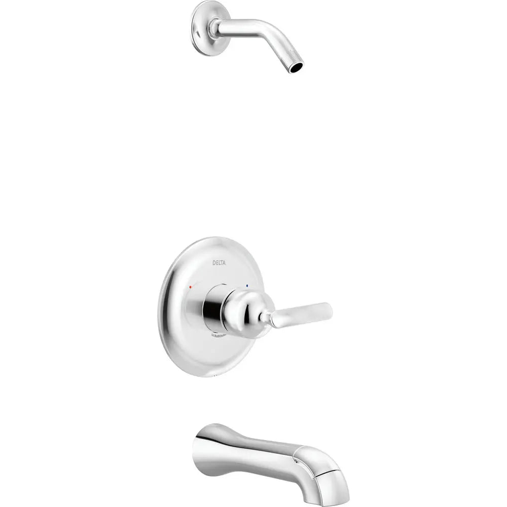 Delta Bonacci 14 Series Tub Shower Trim - Less Head T14445-LHD - Chrome