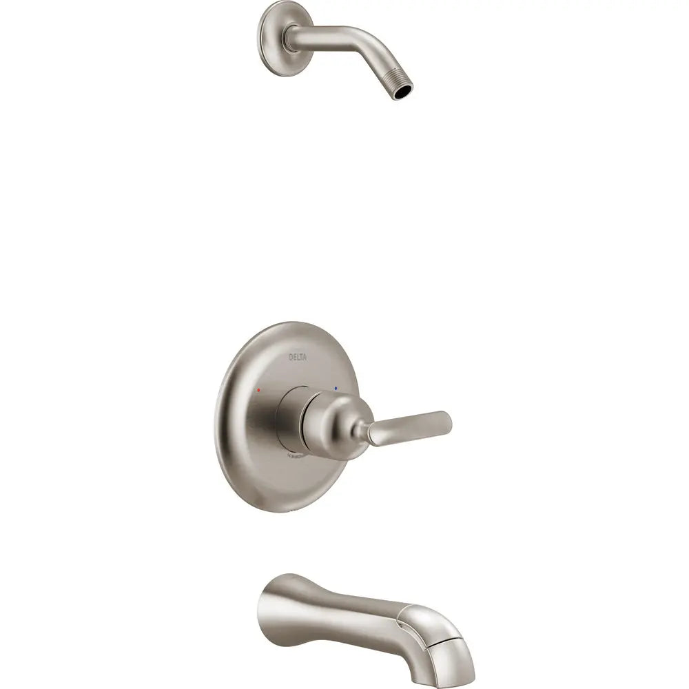 Delta Bonacci 14 Series Tub Shower Trim - Less Head T14445-LHD - Stainless Steel