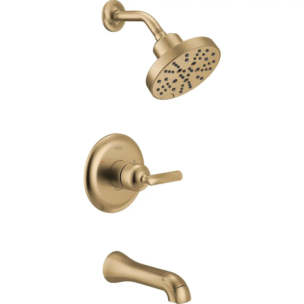 Delta Bonacci 14 Series Tub Shower Trim T14445 - Champagne Bronze