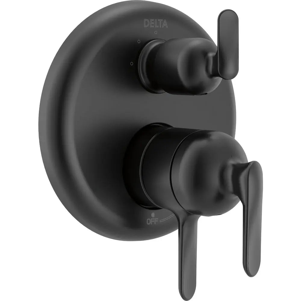 Delta Bonacci 17 Series 3-Setting Integrated Diverter Trim T27845 - Matte Black