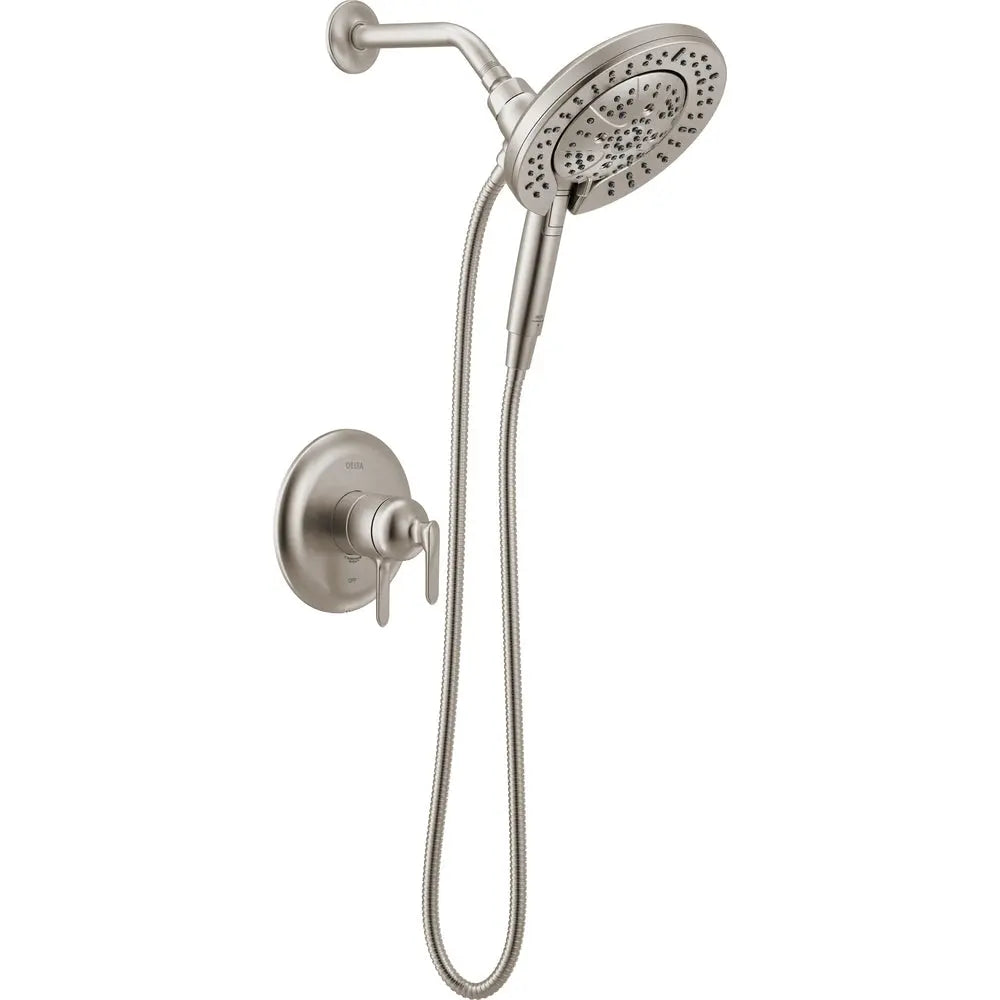 Delta Bonacci 17 Series Shower Trim with In2ition Shower Head T17245-I - Stainless Steel