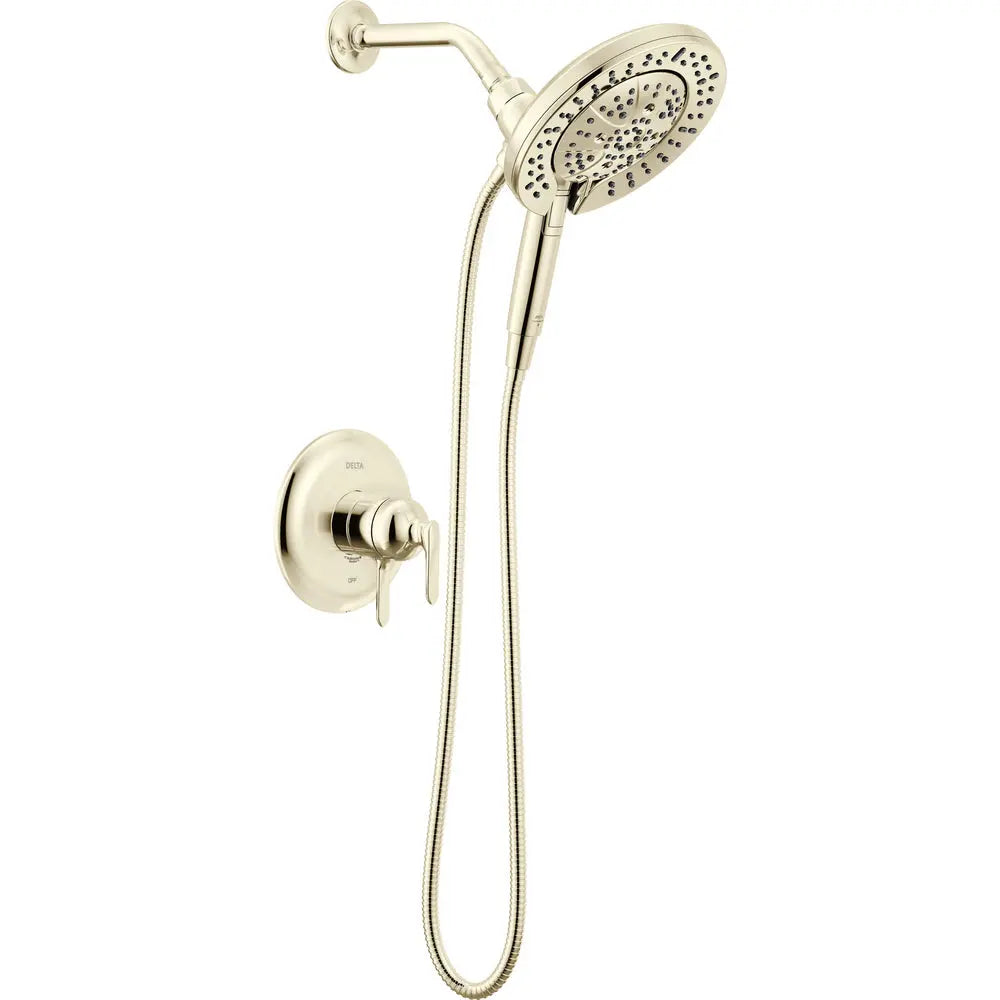 Delta Bonacci 17 Series Shower Trim with In2ition Shower Head T17245-I - Polished Nickel