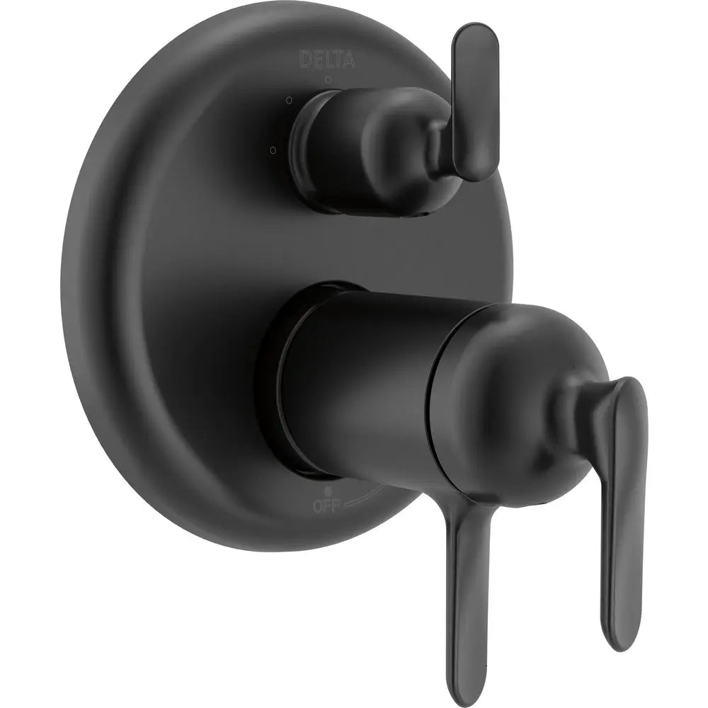 Delta Bonacci 17T Series 3-Setting Integrated Diverter Trim T27T845 - Matte Black