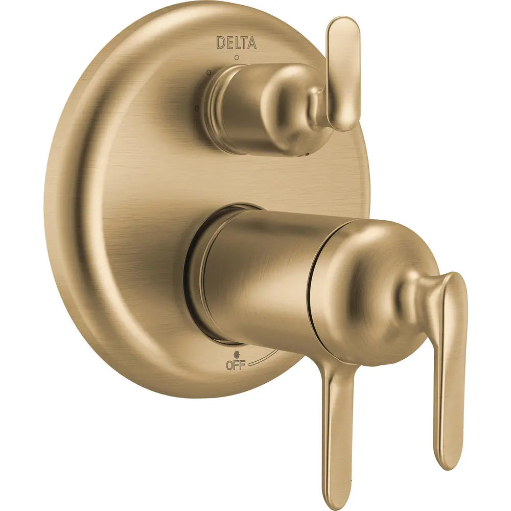 Delta Bonacci 17T Series 3-Setting Integrated Diverter Trim T27T845 - Champagne Bronze