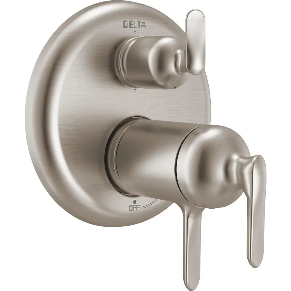 Delta Bonacci 17T Series 6-Setting Integrated Diverter Trim T27T945 - Stainless Steel