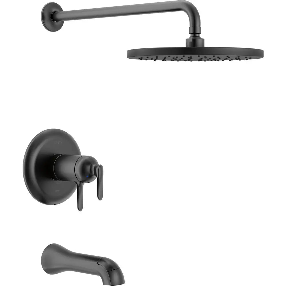 Delta Bonacci 17T Series Tub Shower Trim T17T445 - Matte Black