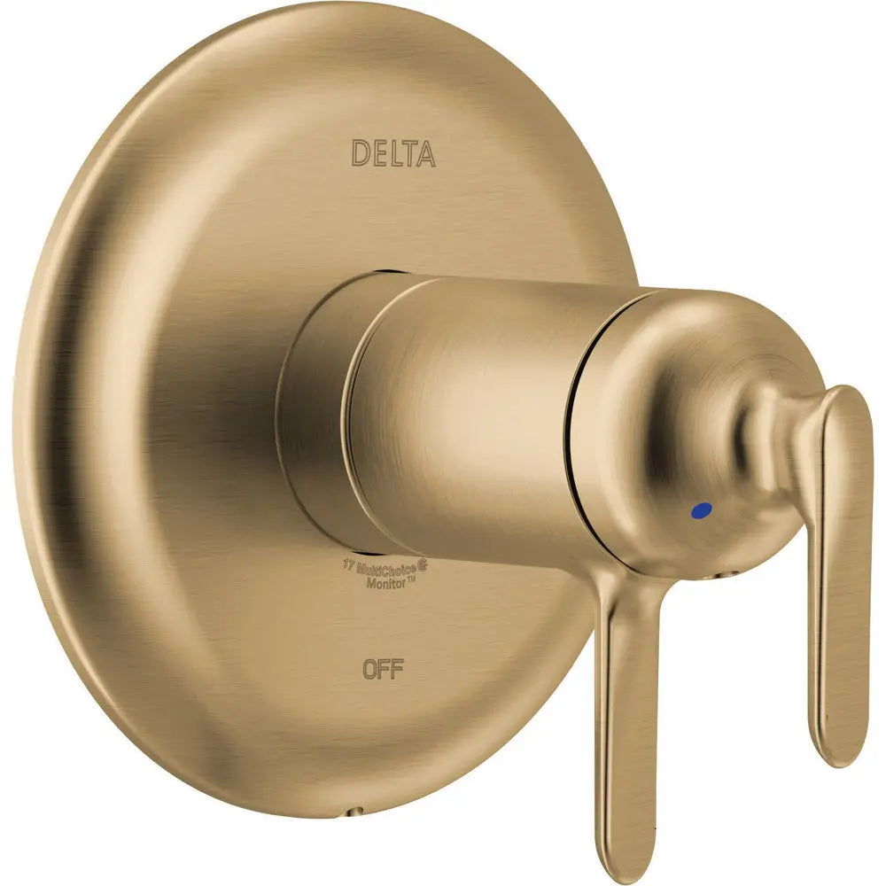 Delta Bonacci 17T Series Valve Only Trim T17T045 - Champagne Bronze