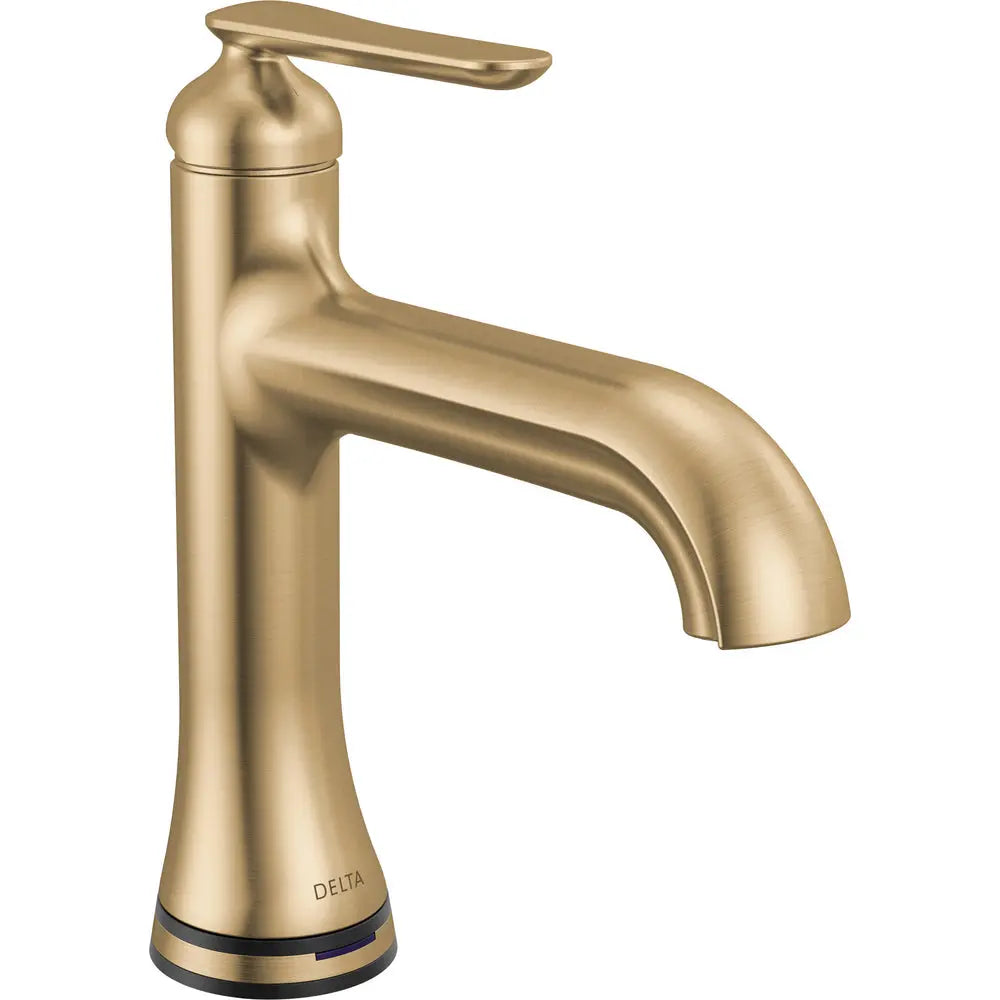 Delta Bonacci Single Handle Bathroom Faucet with Touch2O with Touchless Technology 545T - Champagne Bronze