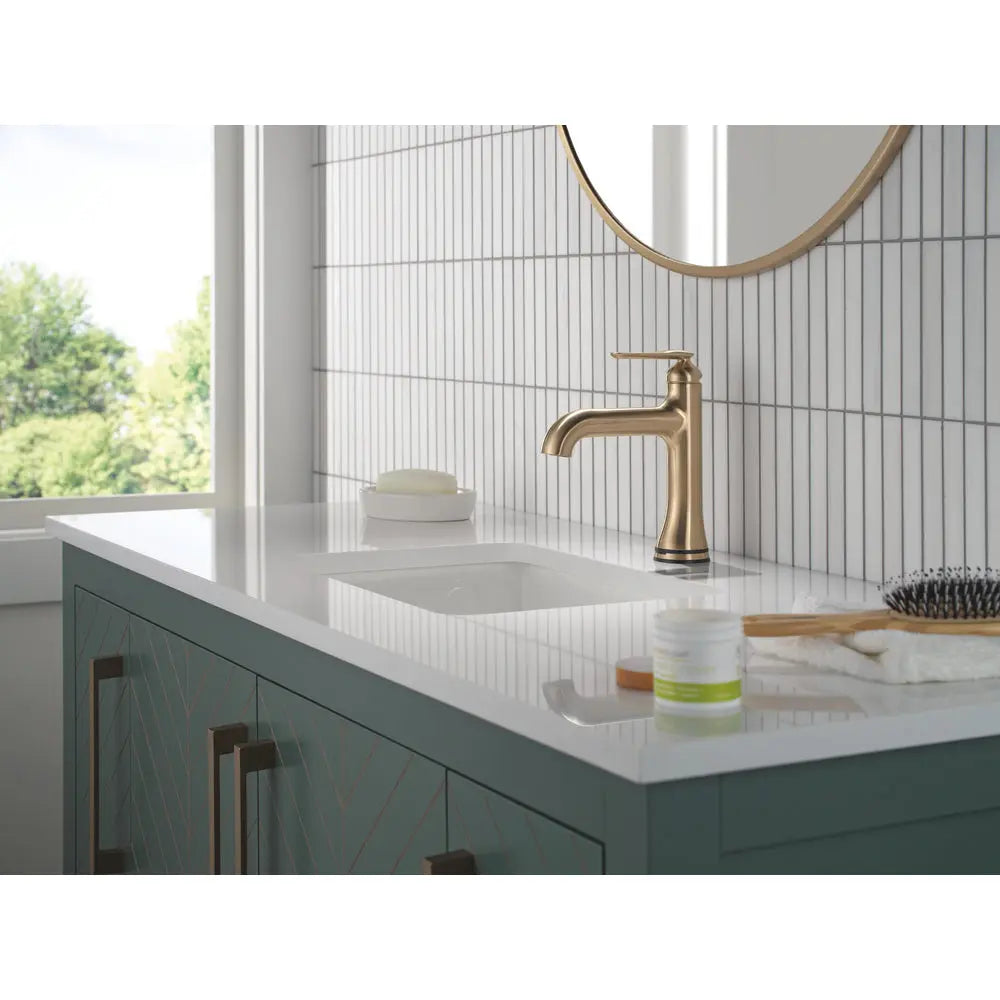 Delta Bonacci Single Handle Bathroom Faucet with Touch2O with Touchless Technology 545T