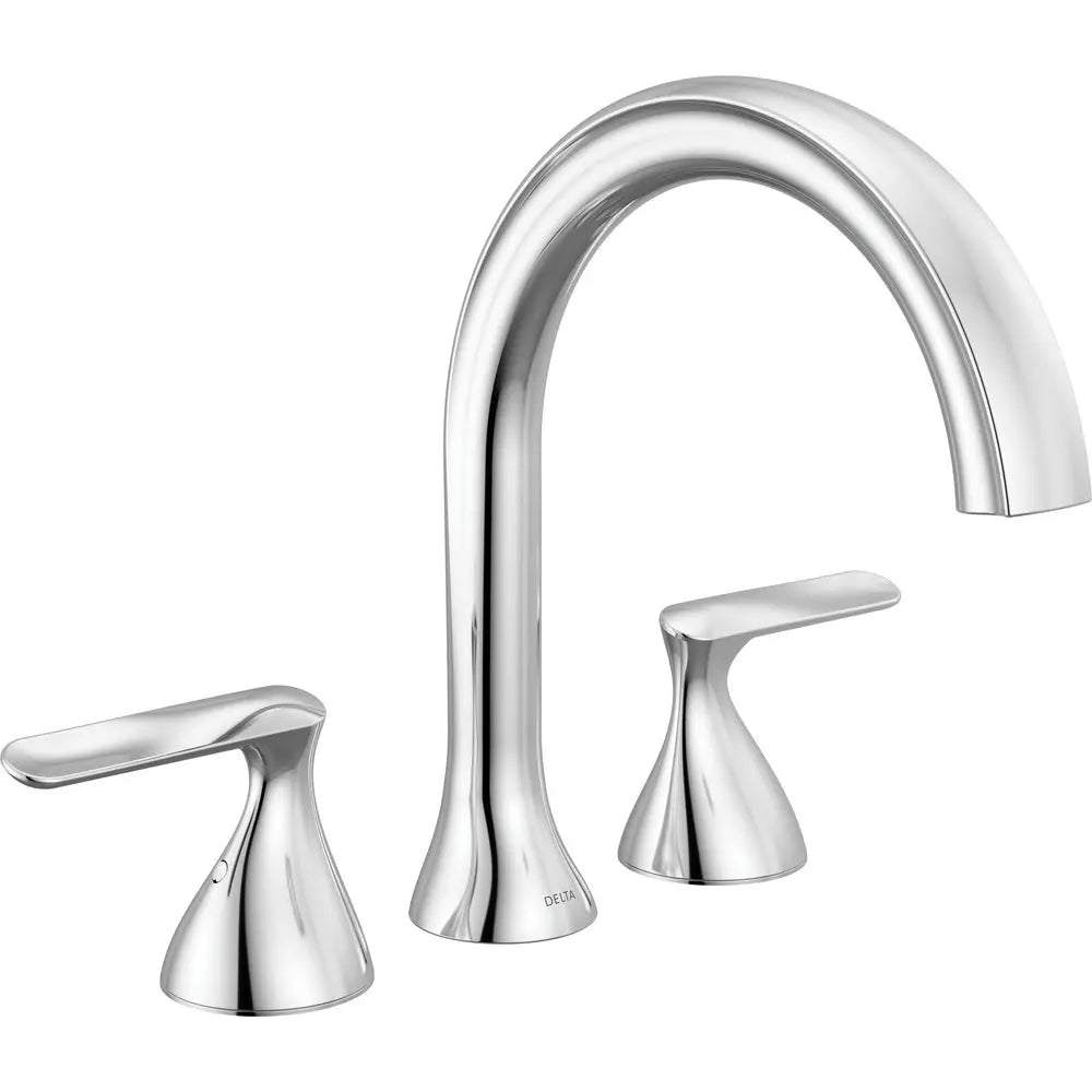 Delta Bonacci Three Hole Roman Tub Trim T2745 - Chrome