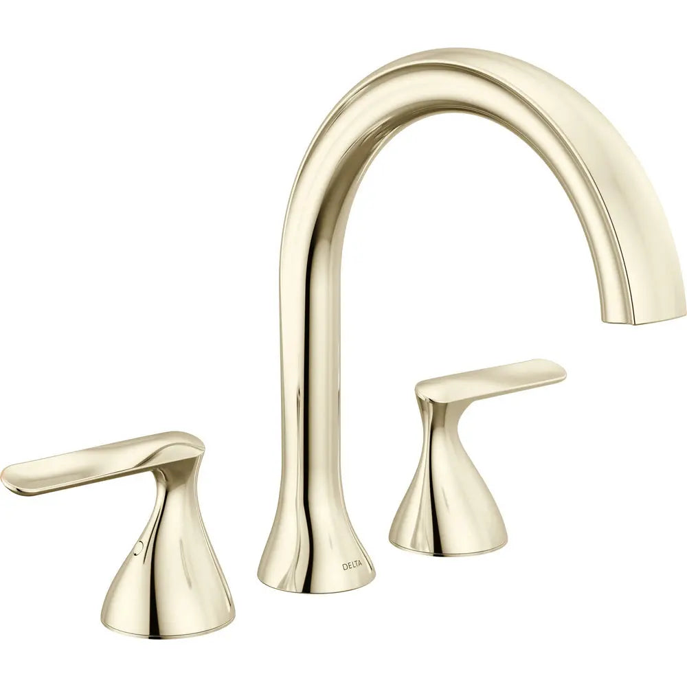 Delta Bonacci Three Hole Roman Tub Trim T2745 - Polished Nickel