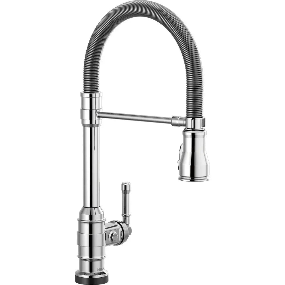 Delta Broderick Pro Touchless Kitchen Pulldown 9690TL - Chrome
