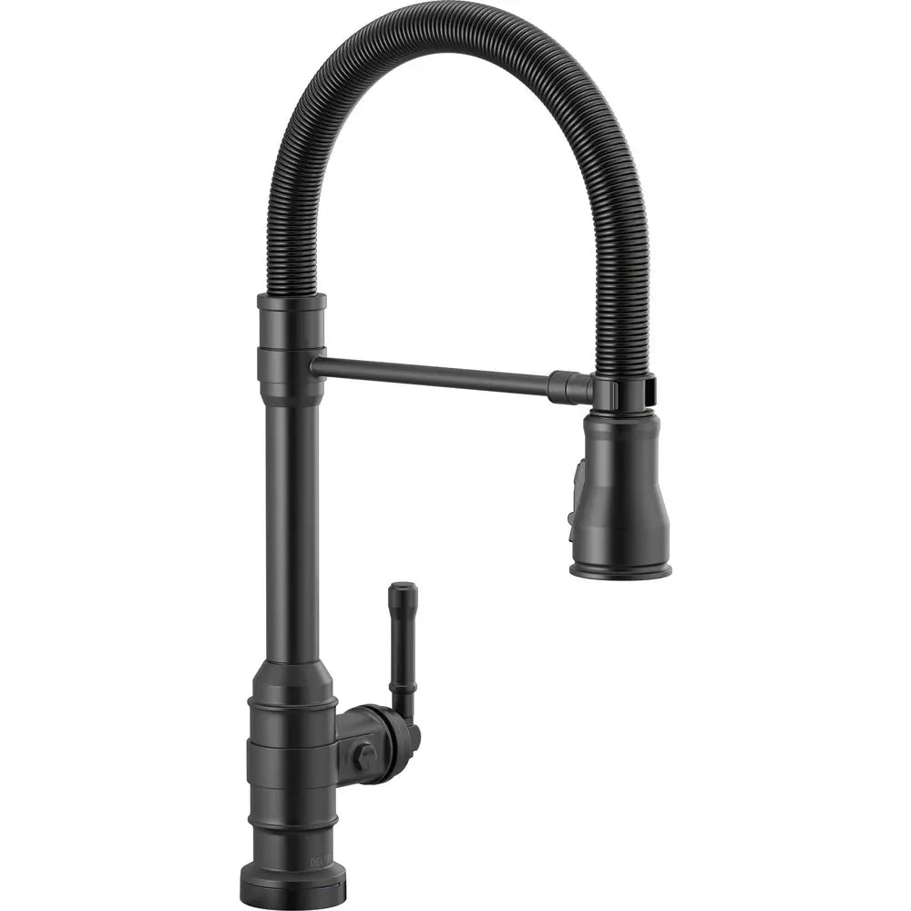 Delta Broderick Pro Touchless Kitchen Pulldown 9690TL - Matte Black