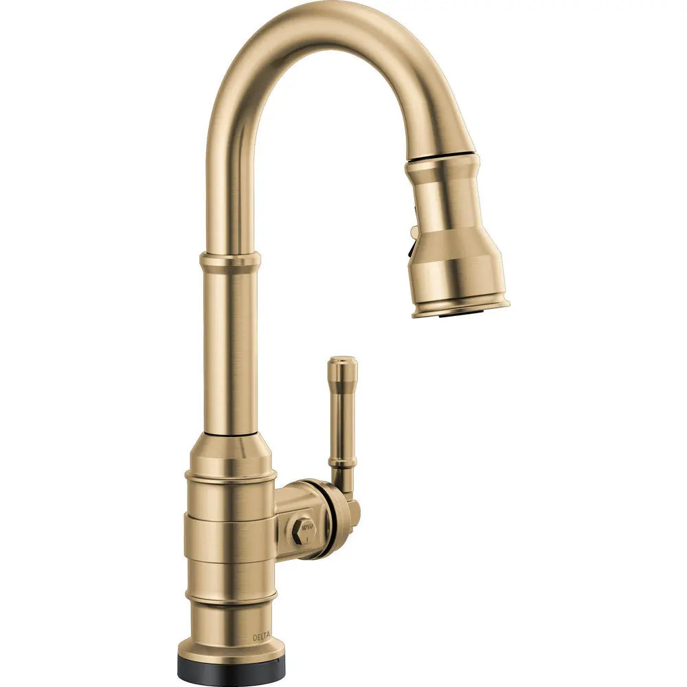 Delta Broderick Touchless Bar Pulldown 9990TL - Champagne Bronze